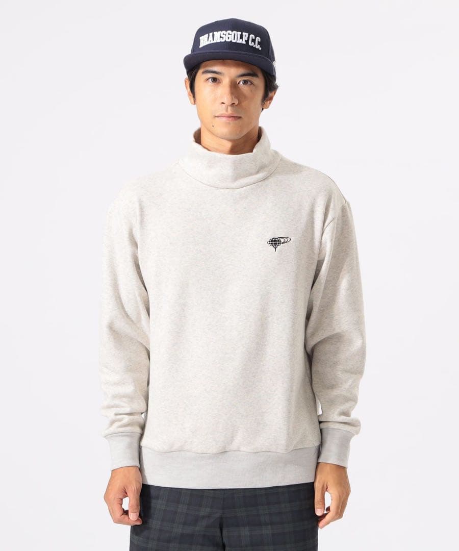 BEAMSGOLF ORANGE LABEL / 裏起毛 ストレッチ ハイネック