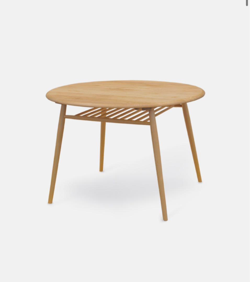 MOMO NATURAL モモナチュラル 円形 ダイニングテーブル 110