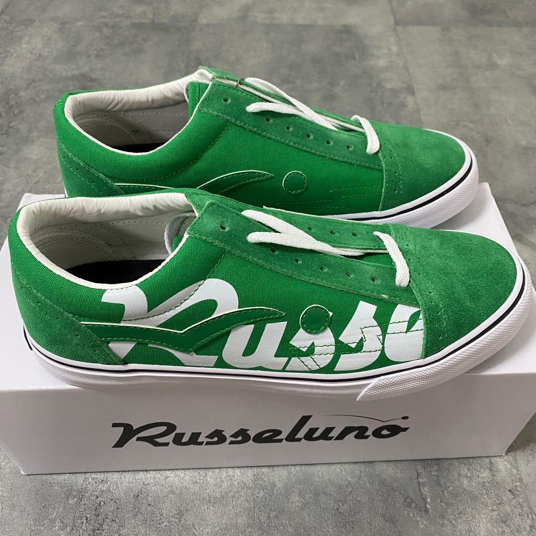 【新品】Russelunoラッセルノ コラボ ゴルフシューズ　グリーン　28cm