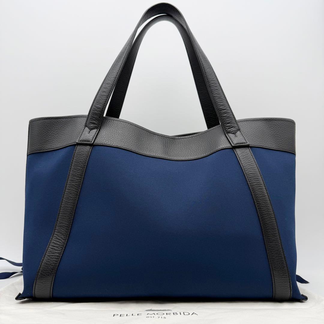 【極美品】ペッレモルビダ チンクエテッレ オープントートバッグ レザー A4