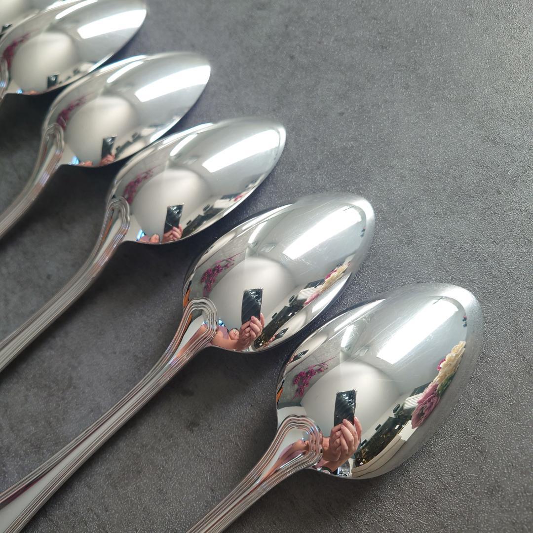 希少 美品 クリストフル スパトゥール テーブルスプーン 6点