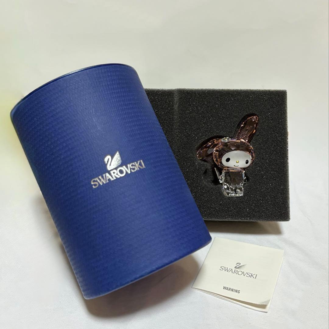 廃盤・限定 スワロフスキー SWAROVSKI マイメロディ未使用 箱あり