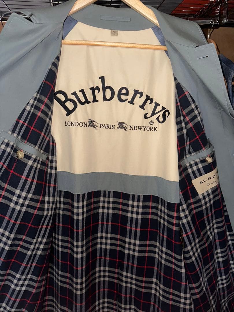 希少 BURBERRY クラシックカーコート ステンカラーコート 限定