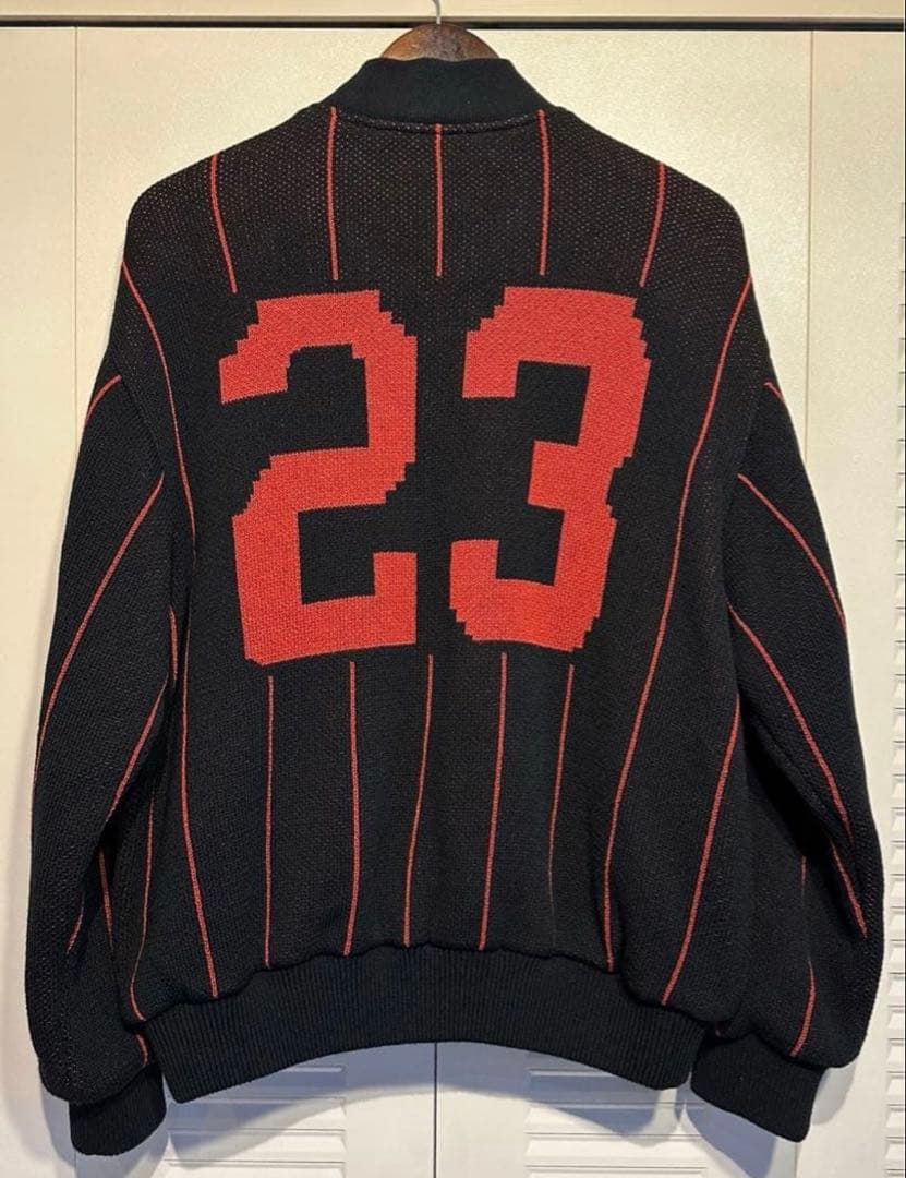 ジャケット・アウター Supreme Pinstripe Varsity Zip Up Sweater