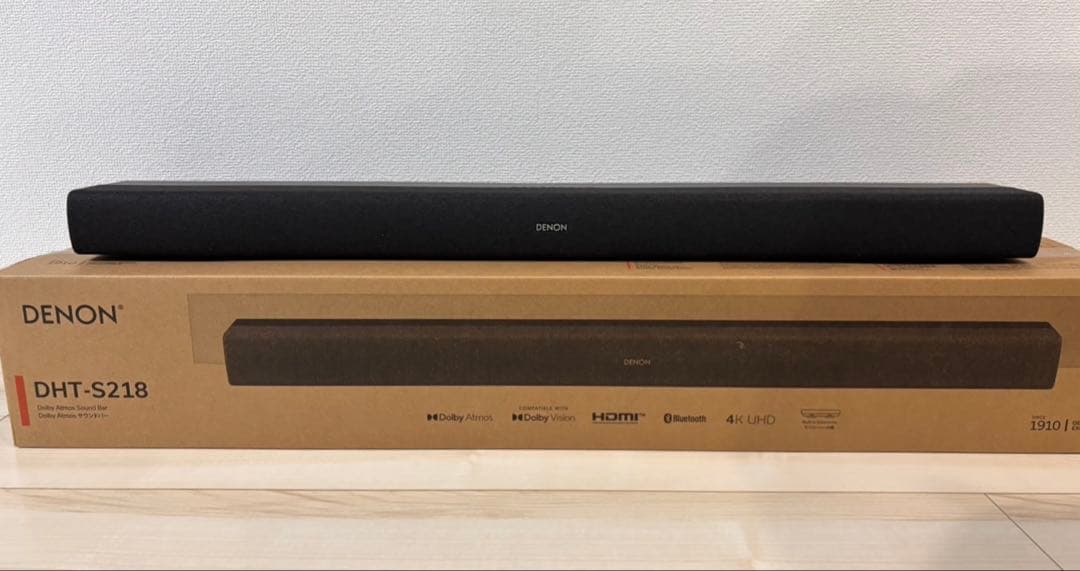 DENON DHT-S218 サウンドバー　 2025年製