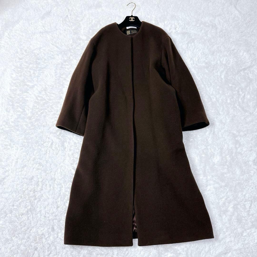 BEAUTY&YOUTH MANTECO ノーカラーベルト ロングコート 未使用