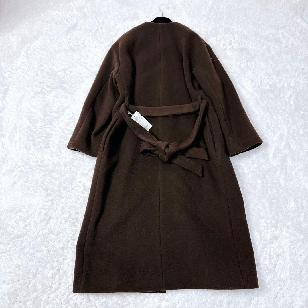BEAUTY&YOUTH MANTECO ノーカラーベルト ロングコート 未使用