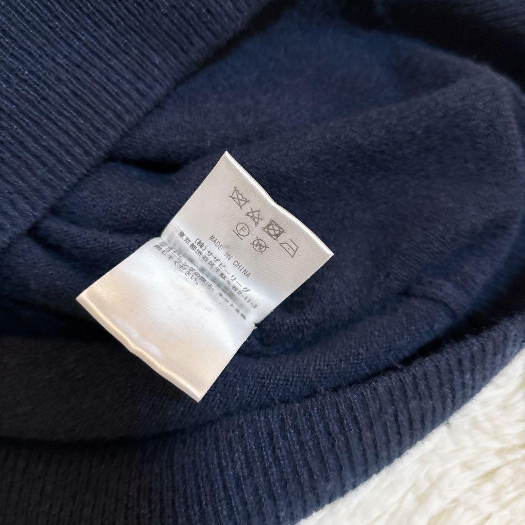 ロンハーマン 高級 カシミヤ100% カーディガン エルボーパッチ