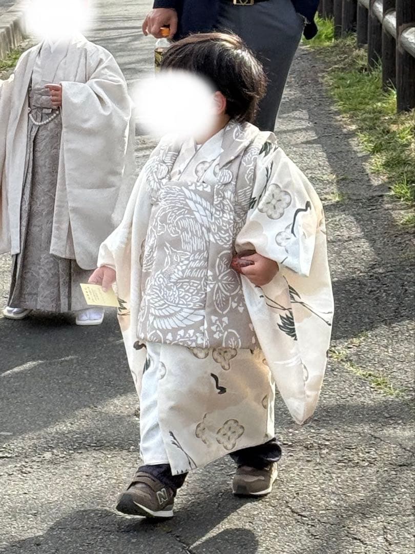 utatane 3歳 着物 七五三 被布
