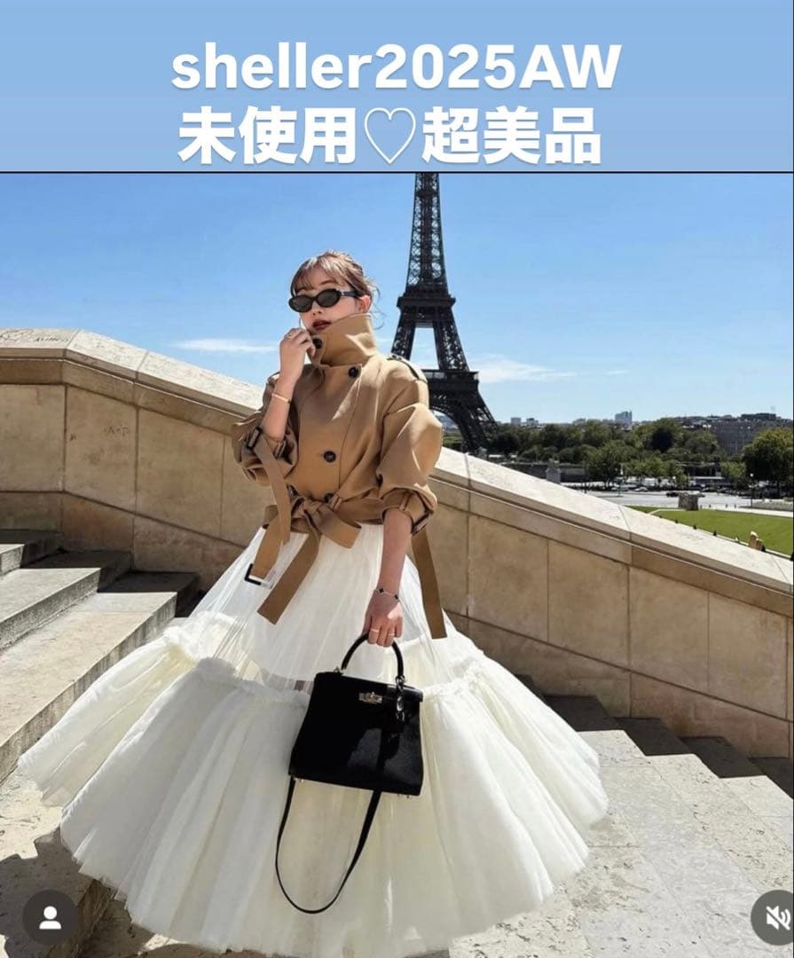 sheller 2025AW 未使用♡超美品トレンチコート