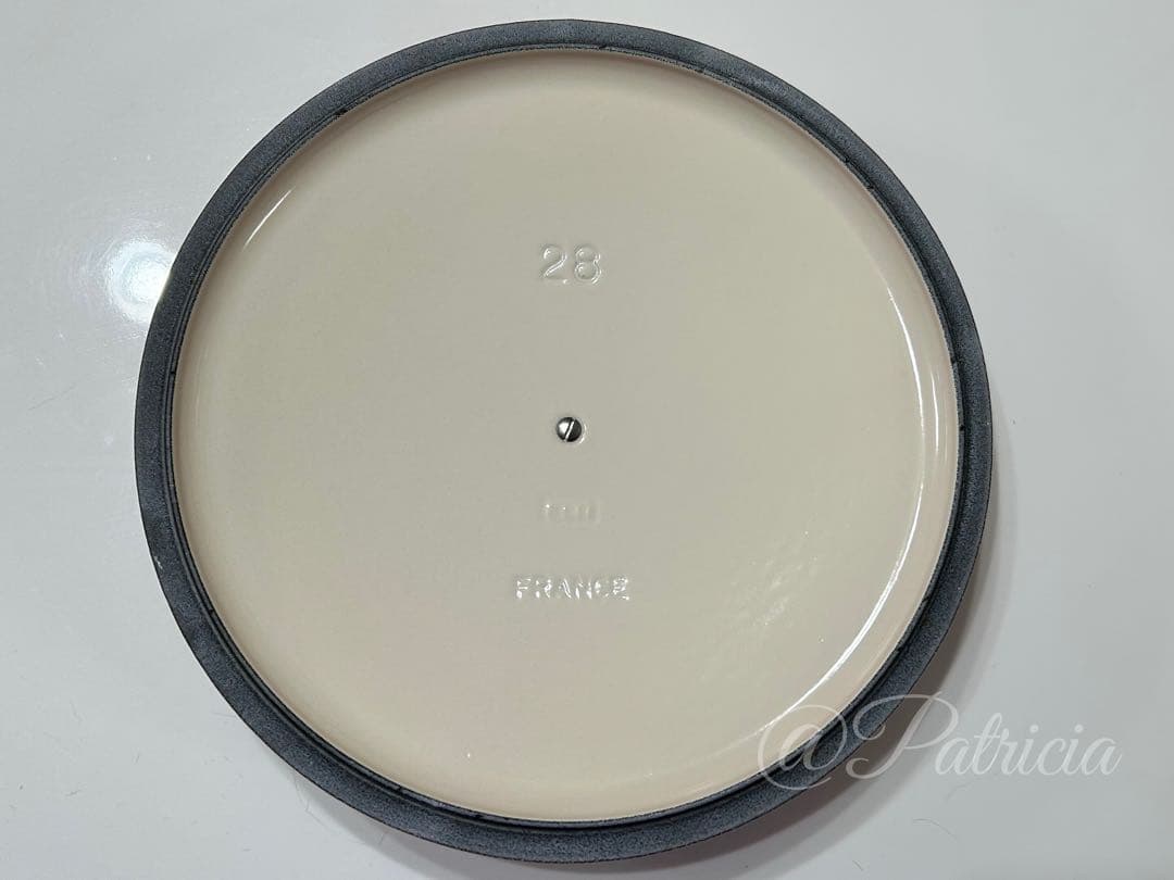 ルクルーゼ ココットロンド 28cm シフォンピンク