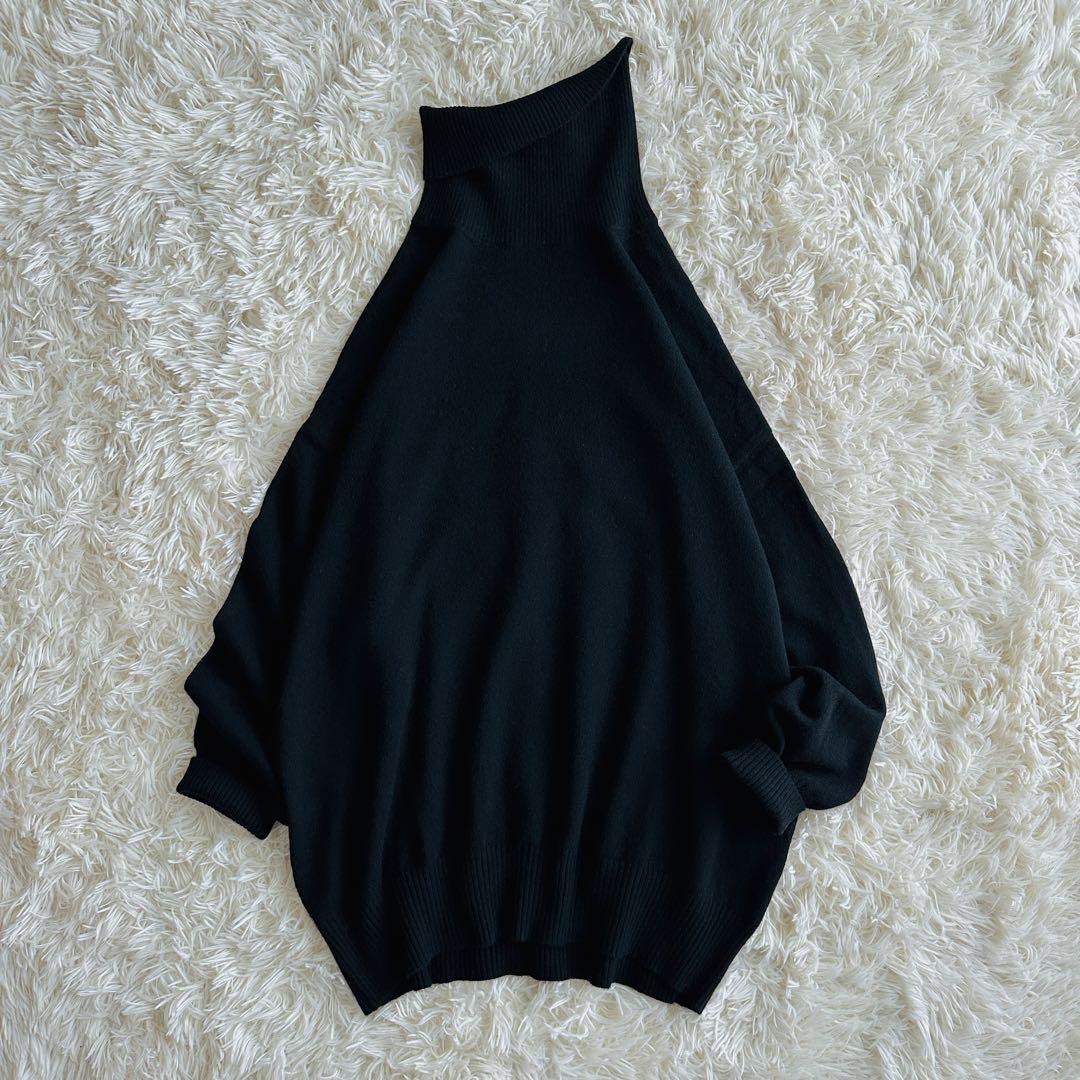 【極美品】DeuxiemeClasse JUSPER タートルニット ブラック