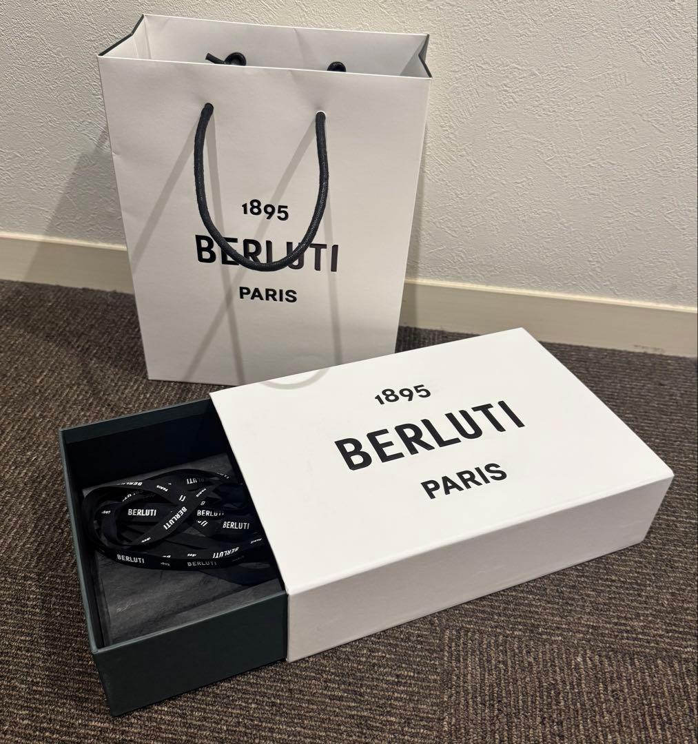 BERLUTI マフラー　スクリット　ウールジャガード　ベルルッティ