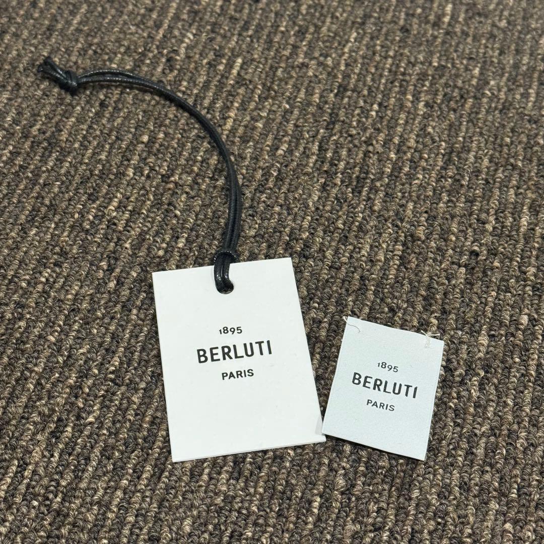 BERLUTI マフラー　スクリット　ウールジャガード　ベルルッティ