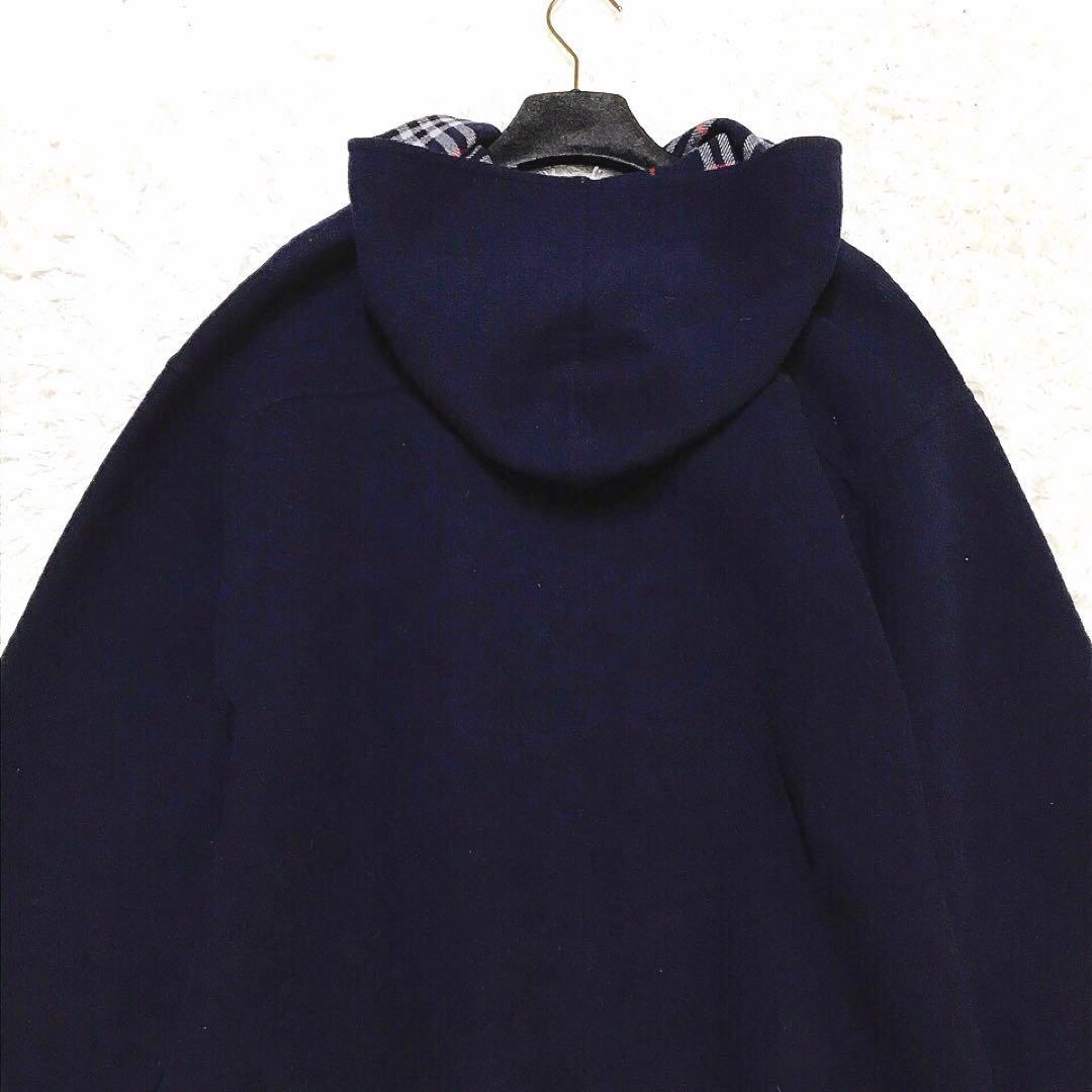 美品꧁バーバリーズ꧂フード付き リバーコート ダッフルコート カシミヤ M