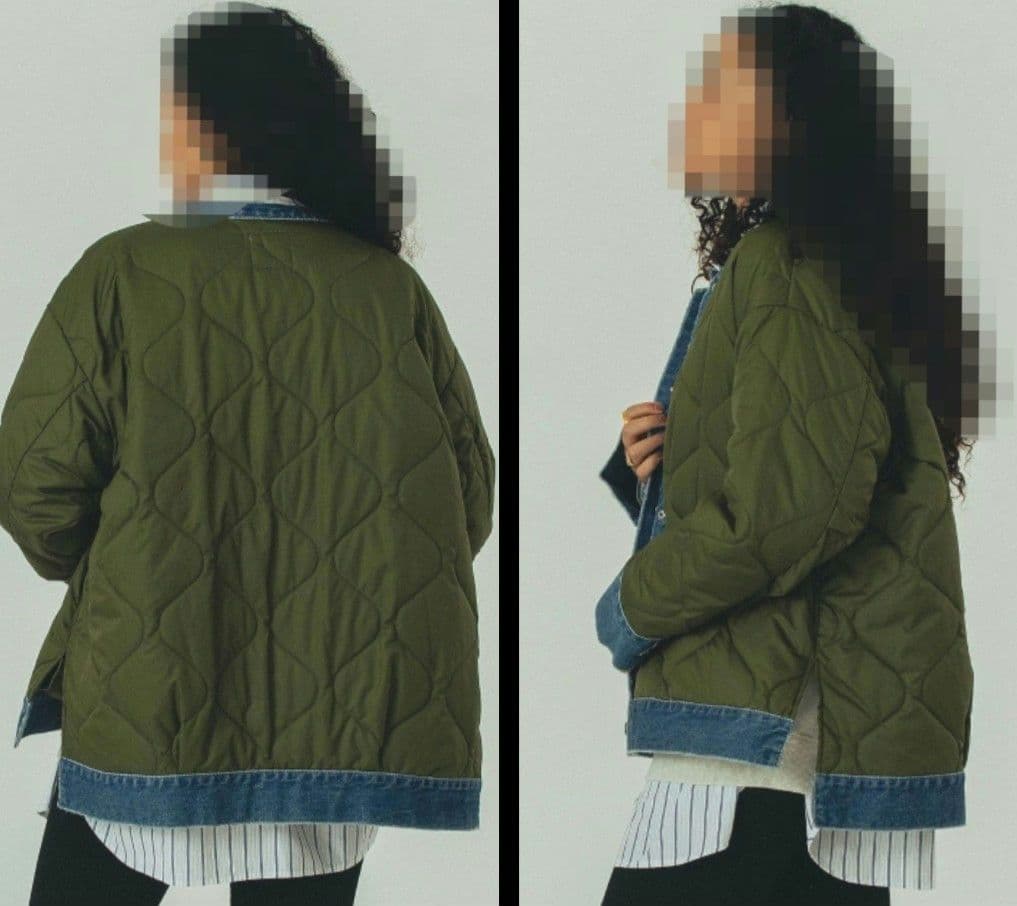 GENEHEAVENS DENIM QUILTING JACKET キルティング