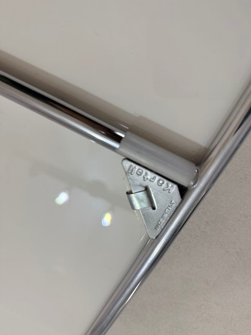 カルテル TRAYS80 ローテーブル W80 D40 ホワイト
