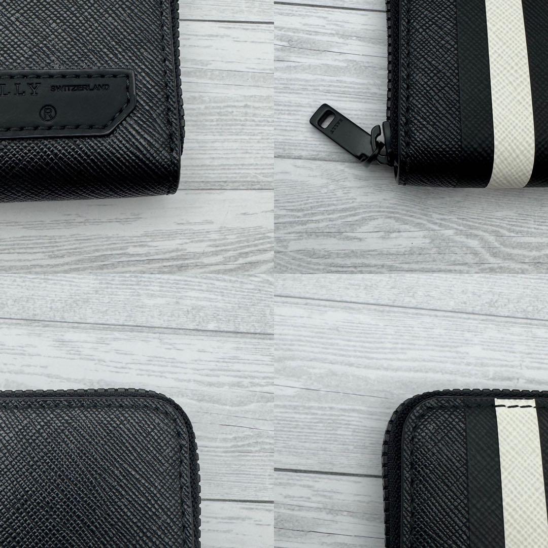 【未使用級】BALLY トレインスポッティング ケース　レザー　ブラック