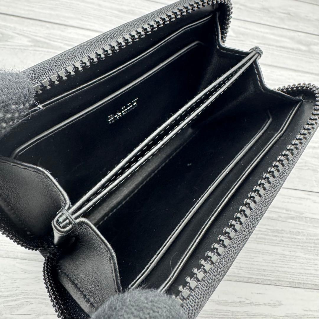 【未使用級】BALLY トレインスポッティング ケース　レザー　ブラック