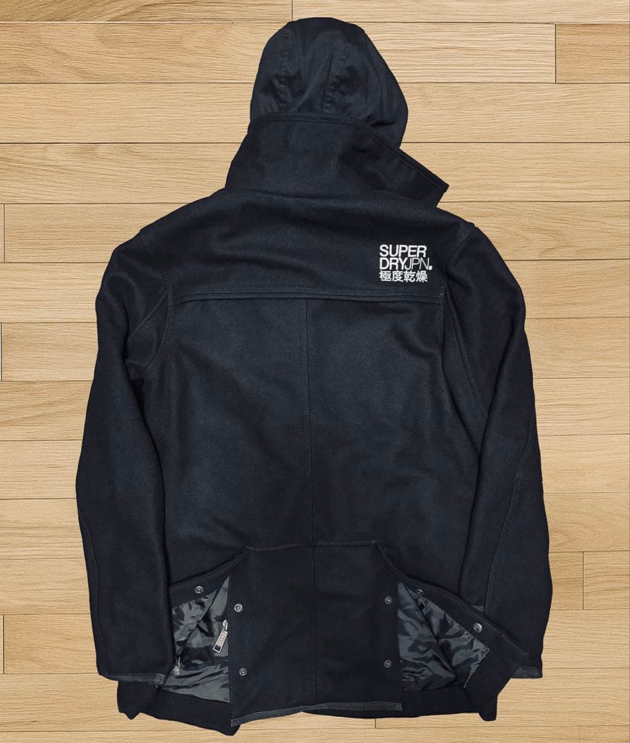 【タグ付新品】Superdry ブラックラベルプレミア ピートレンチコート
