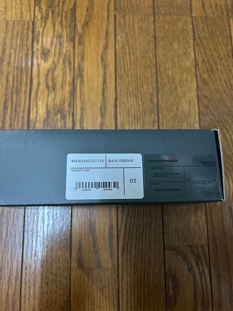 8*1様 25aw KIKO KOSTADINOV margutta belt
