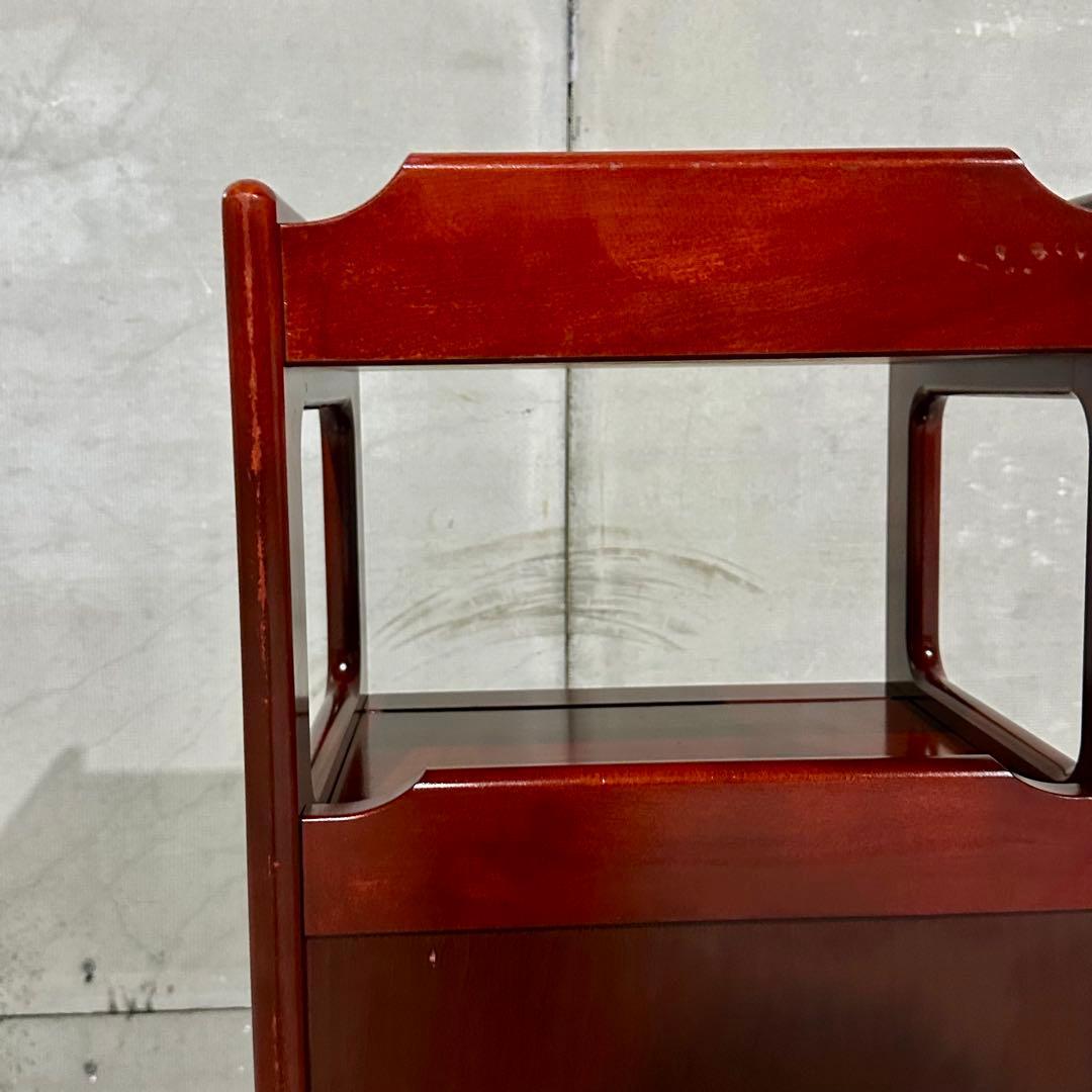 ✦karimoku✦ カリモク家具 木製サイドチェスト レトロ 国産名作家具