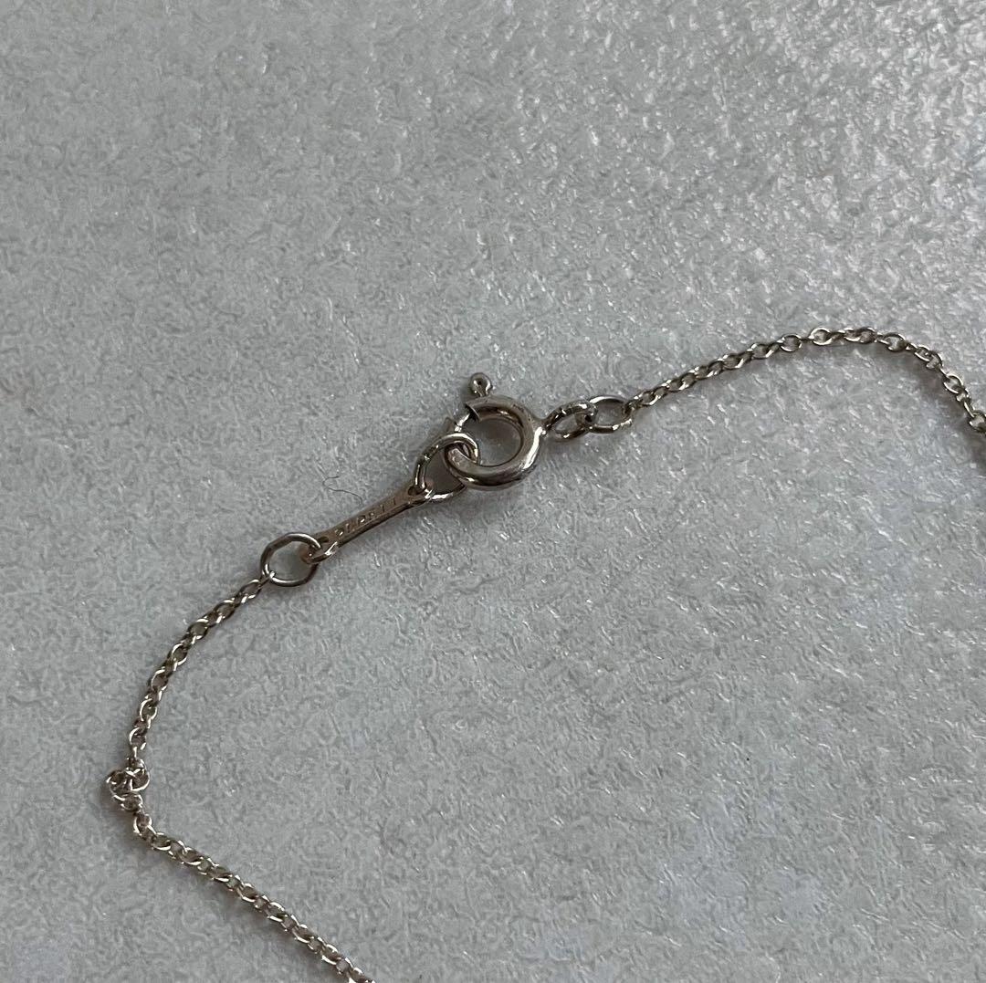 【TIFFANY】ダブルループ シルバーチェーン ネックレス