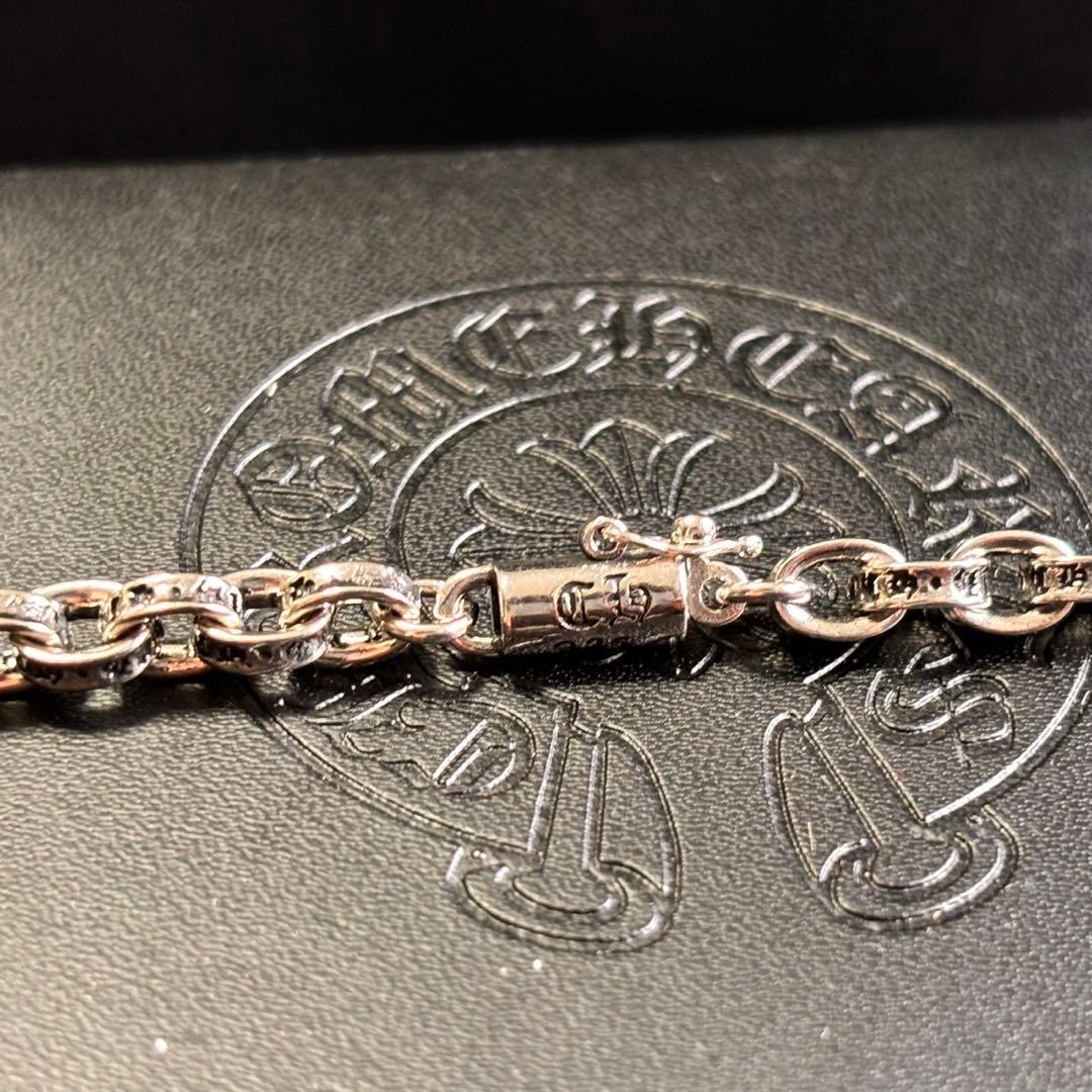 極美品 ⚜️CHROME⚜️ネックレス925シルバー BSフレア チャームペンダント