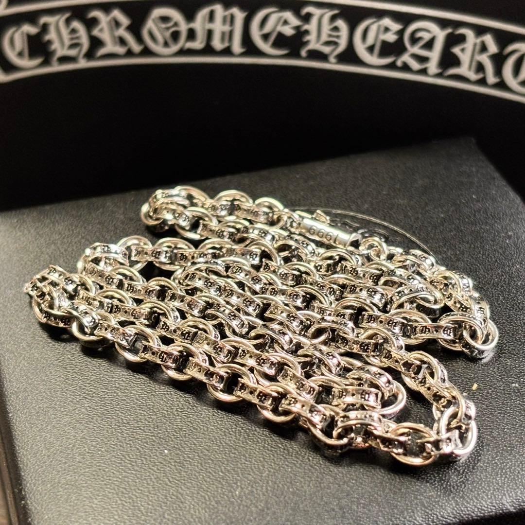 極美品 ⚜️CHROME⚜️ネックレス925シルバー BSフレア チャームペンダント