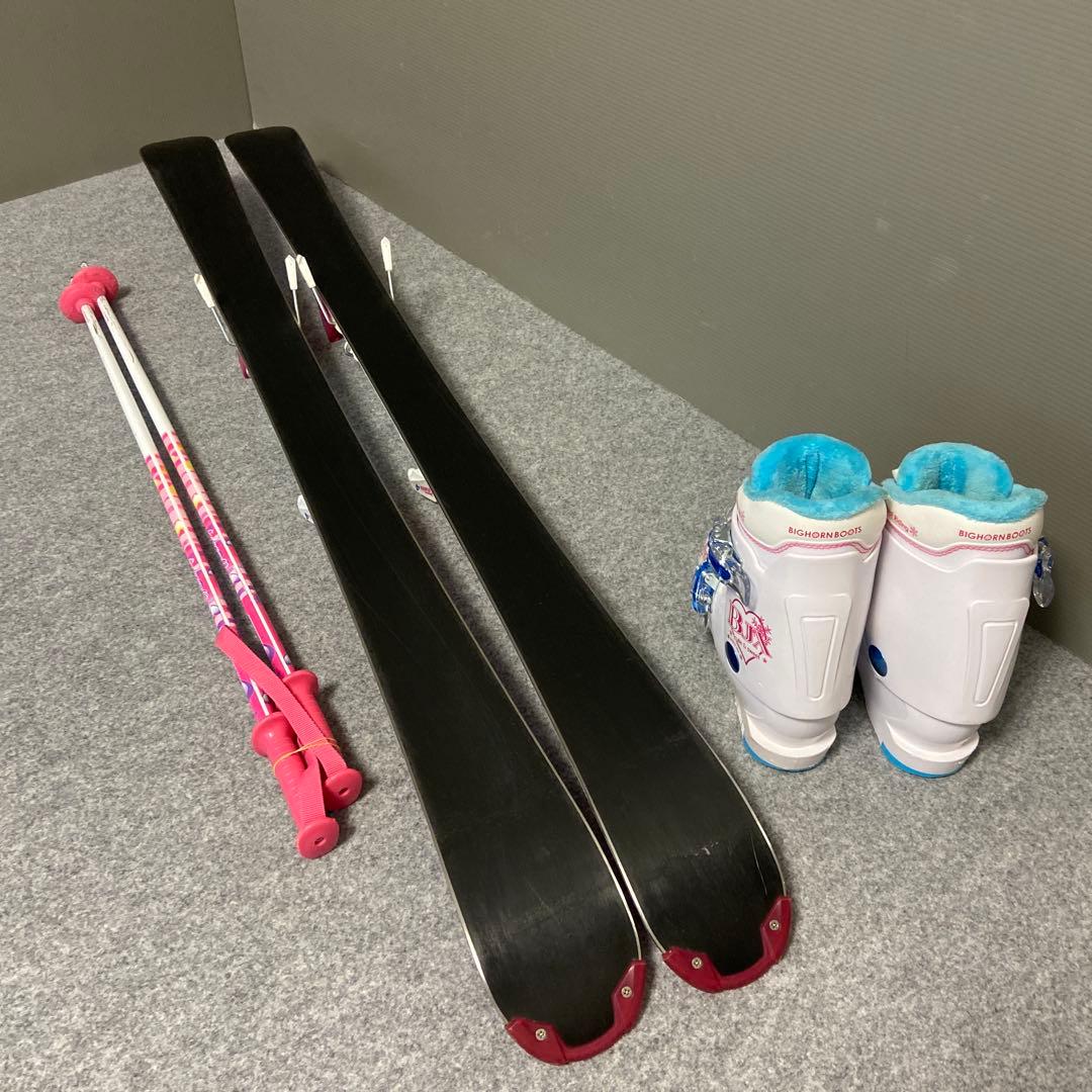 ★メンテナンス済 子供スキーセット 身長117〜127cm前後のお子様向け