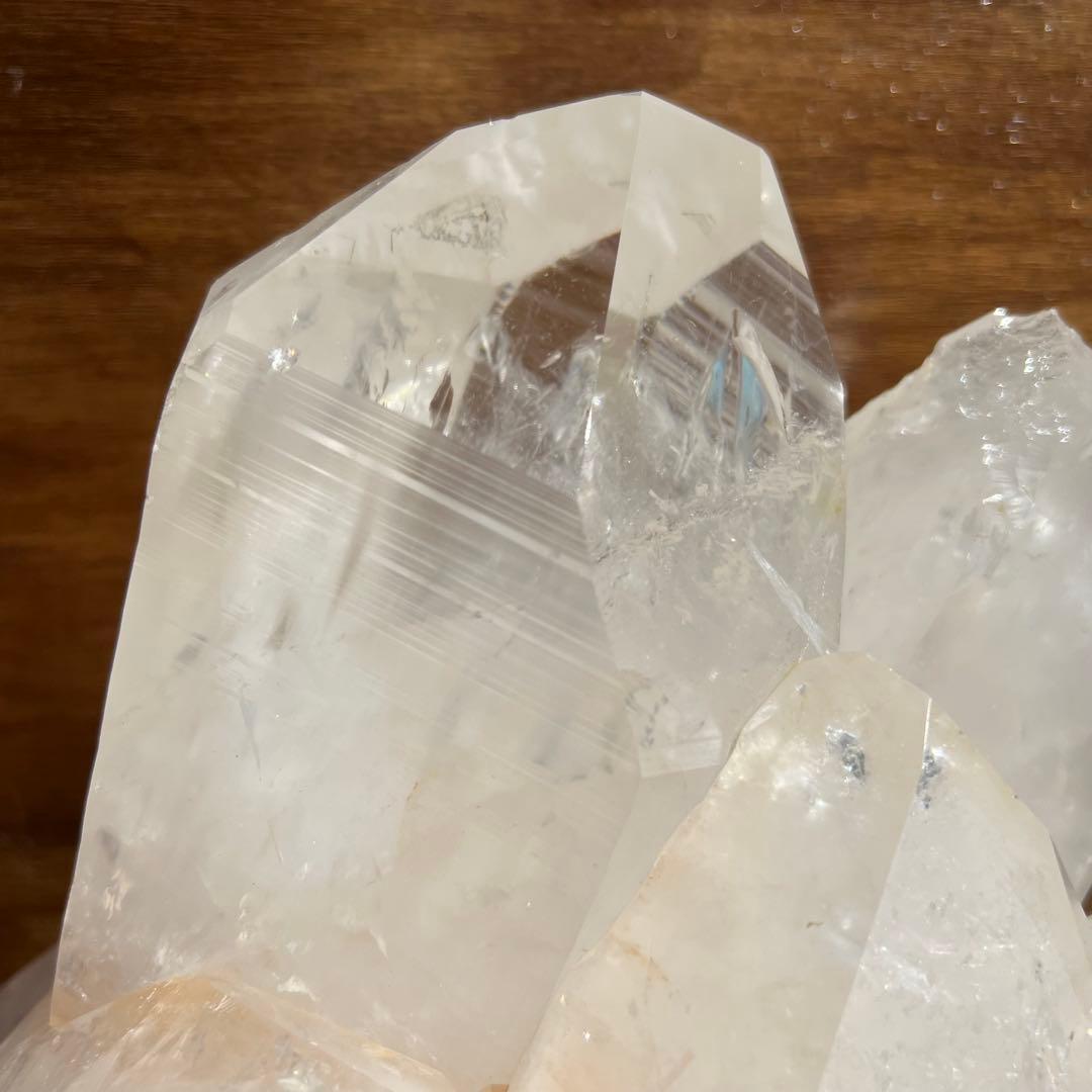 ✮超極大✮オレンジのパワー☆オレンジ レムリアンシードクラスター 原石 天然石