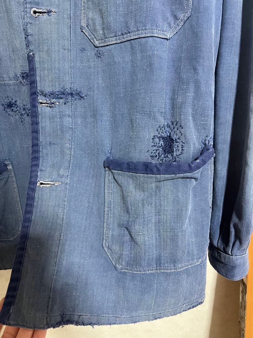 L*様 1940-50s フレンチヴィンテージ コットンツイルジャケット