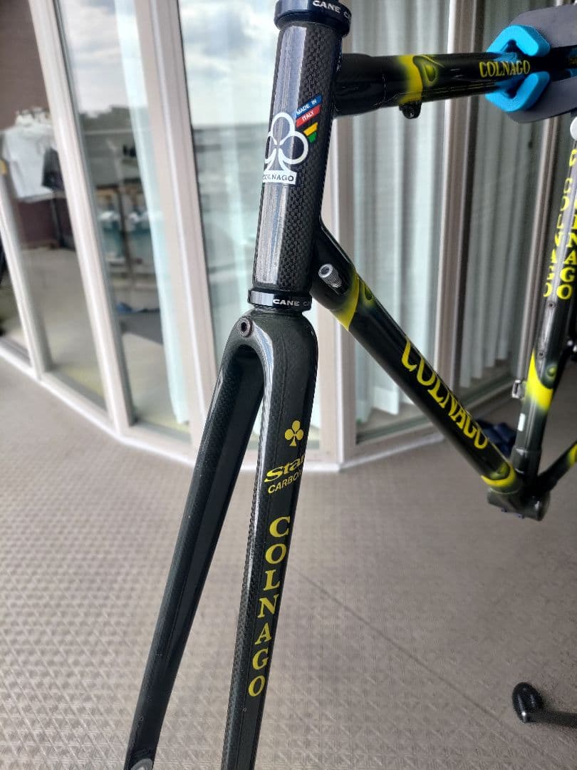 COLNAGO C40 フレーム ブラック/イエロー