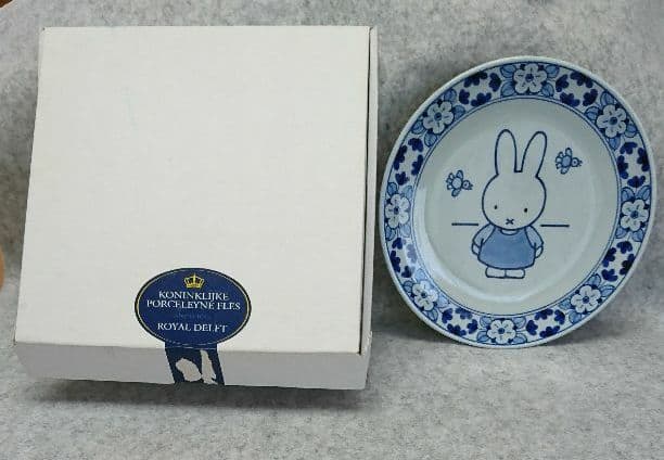 デルフト焼き ナインチェ皿 (ミッフィー)