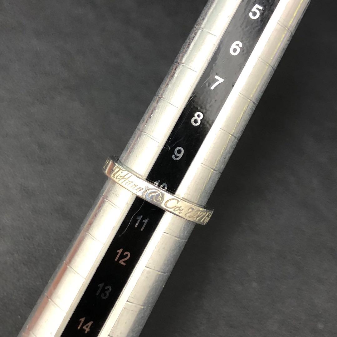 (B010605) Tiffany&Co. ノーツ ナロー リング ティファニー