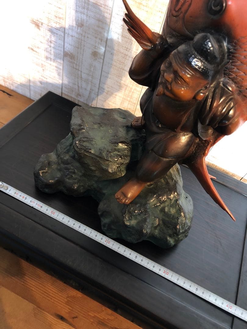 恵比寿様像　商売繁盛　家運隆盛　大漁満足　ご利益　幸運　金運　七福神