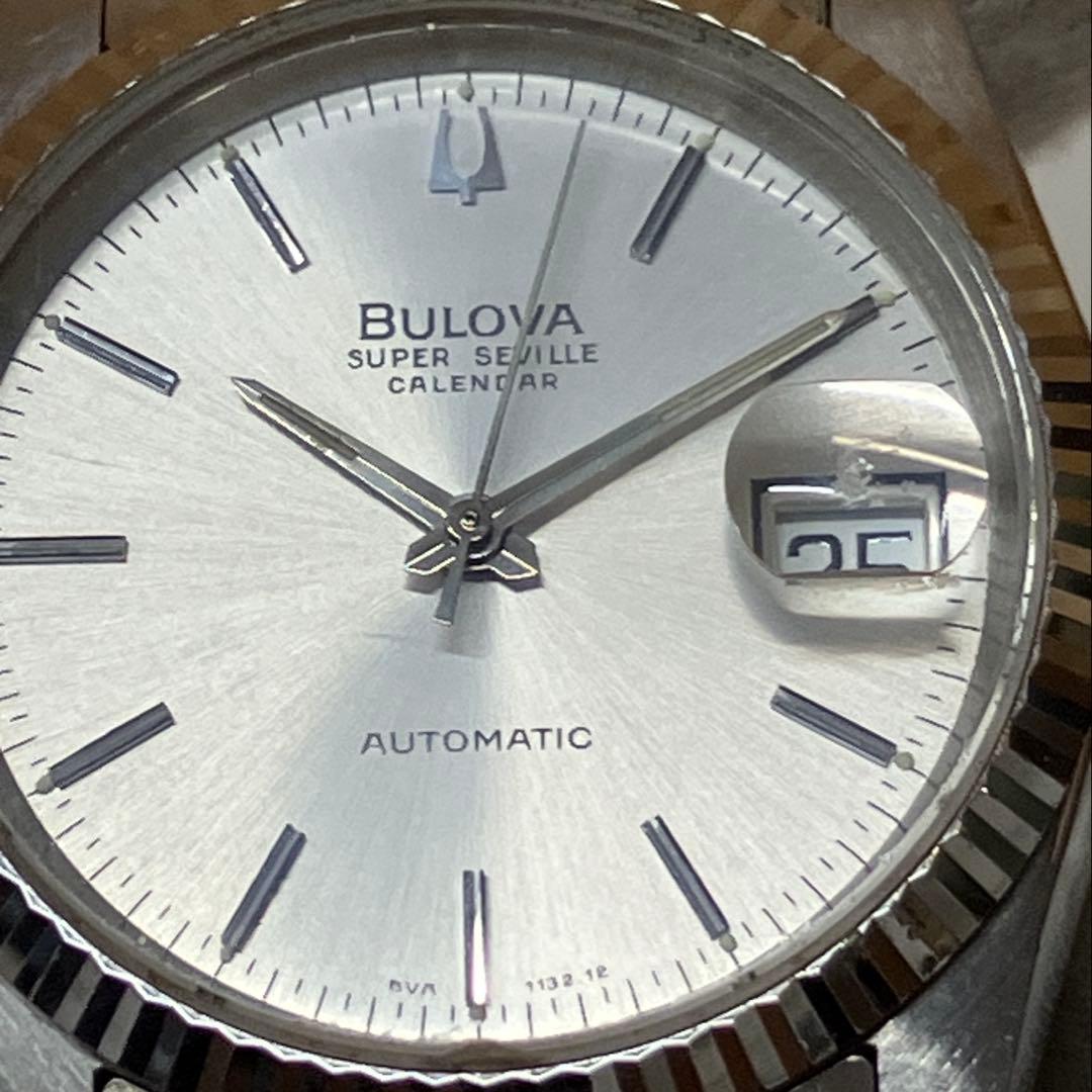 E42 Bulova ブローバ スーパーセビル 4460102 自動巻き 腕時計