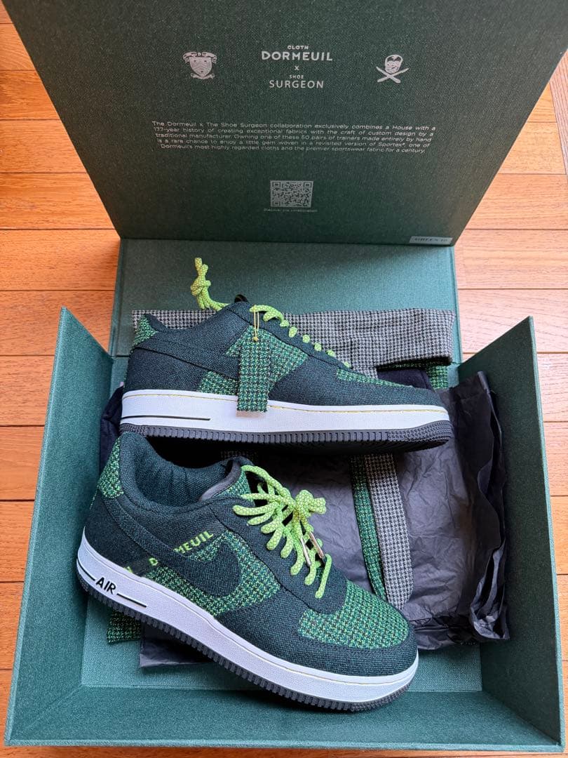DORMEUIL × The Shoe Surgeon Air Force 1