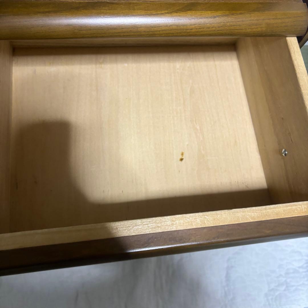 ✨希少✨ カリモク 電話台 キャビネット コンセント付き 4段引出し 送料無料