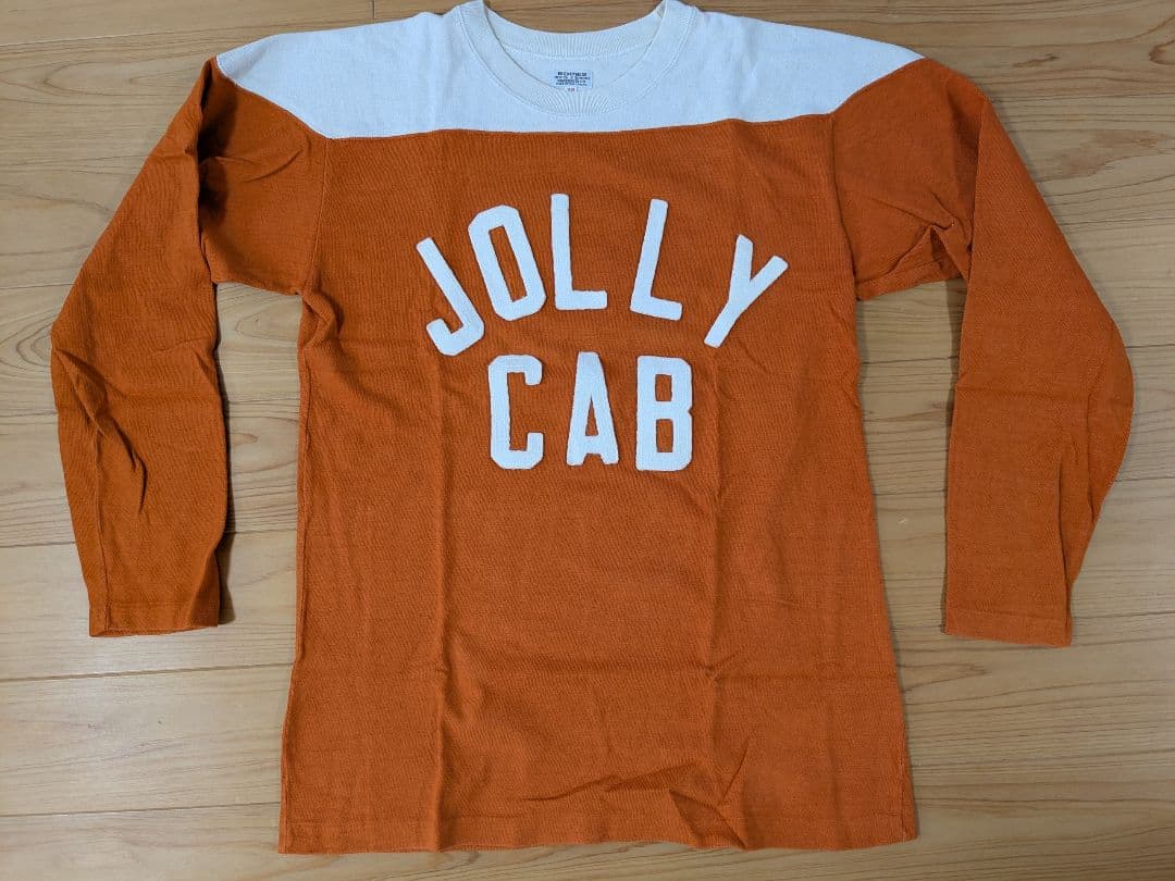 希少 WAREHOUSE レタードフットボールTシャツ長袖 サイズ38