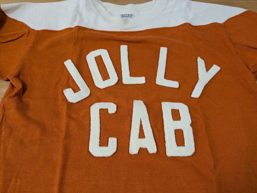 希少 WAREHOUSE レタードフットボールTシャツ長袖 サイズ38