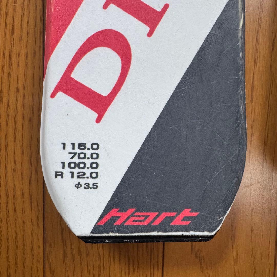Hartスキー板150cm 初級中級　レディース