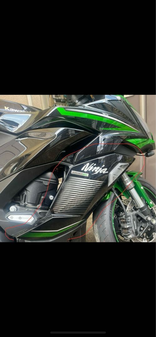Kawasaki ニンジャ1000sx 2023年　右カウル　新品