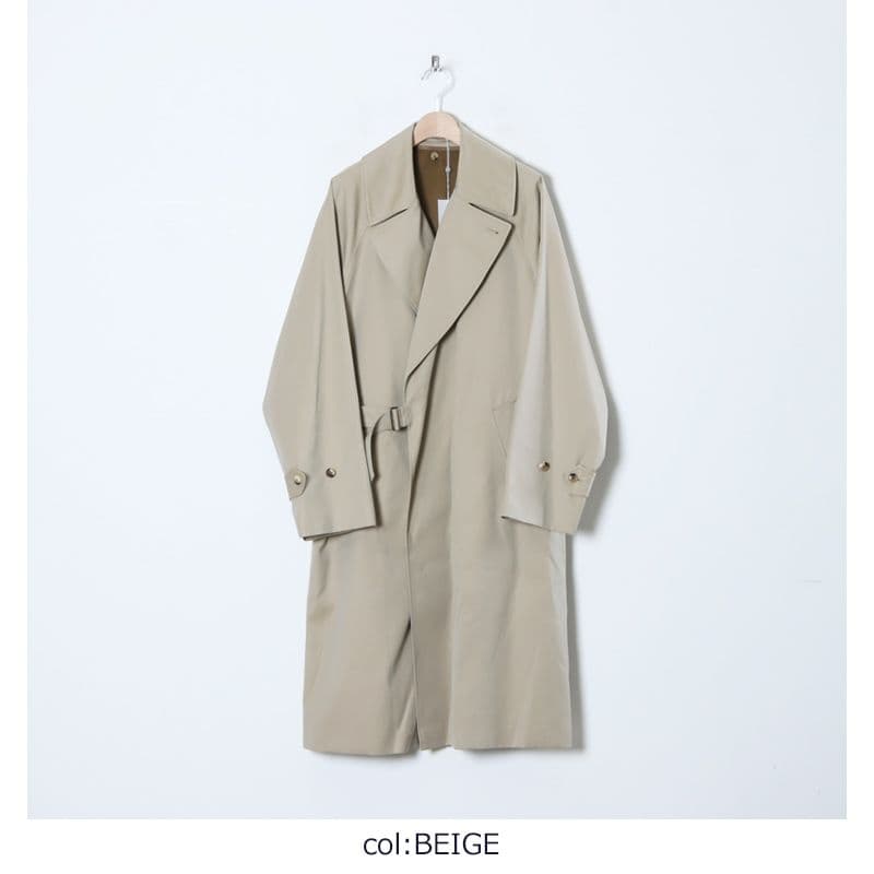 22AW COMOLI コットンギャバ タイロッケンコート