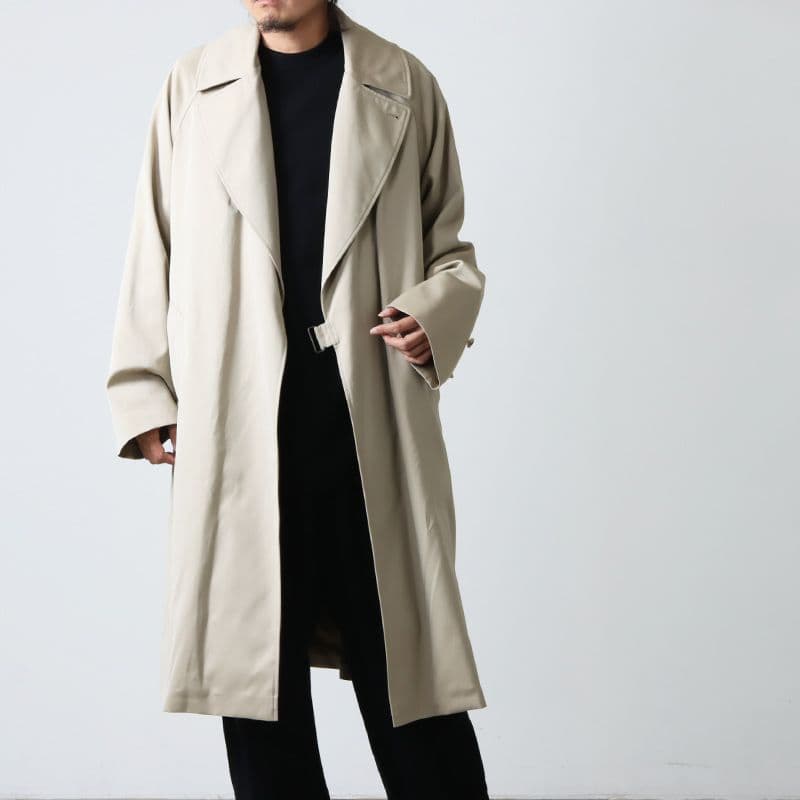 22AW COMOLI コットンギャバ タイロッケンコート