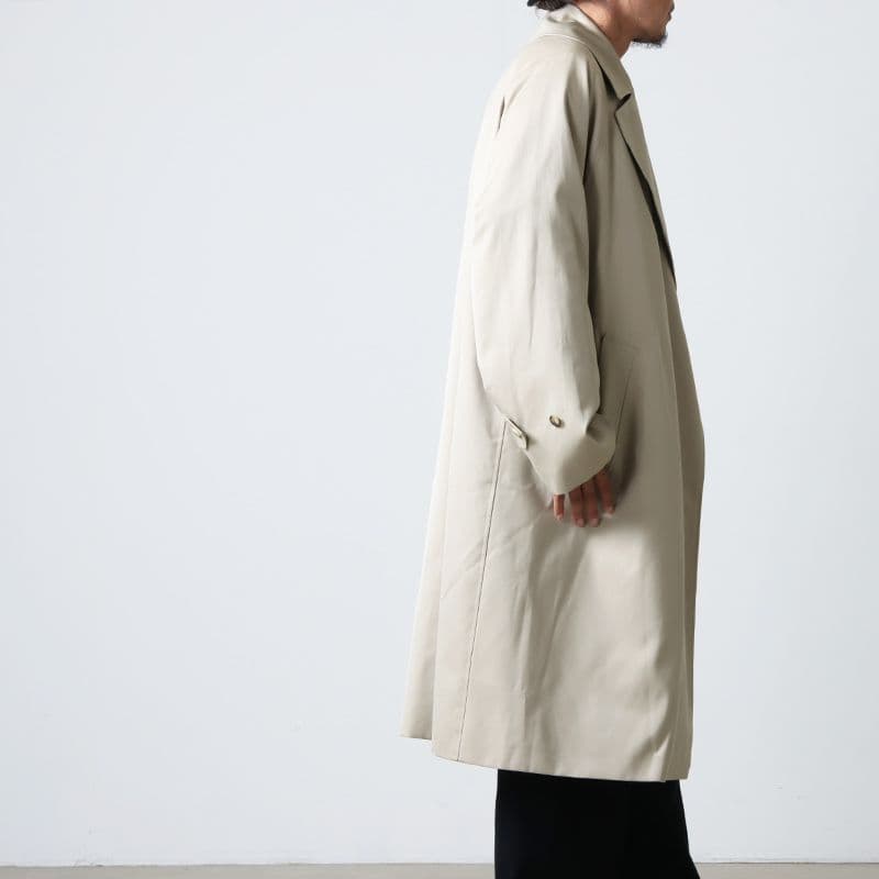 22AW COMOLI コットンギャバ タイロッケンコート