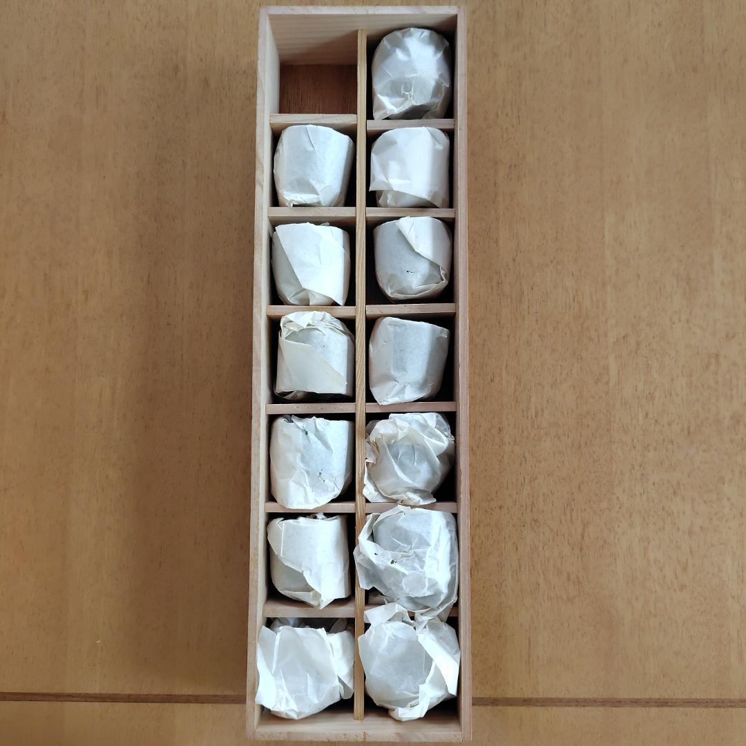 益子焼　　梵山十三佛酒水器 13個入り