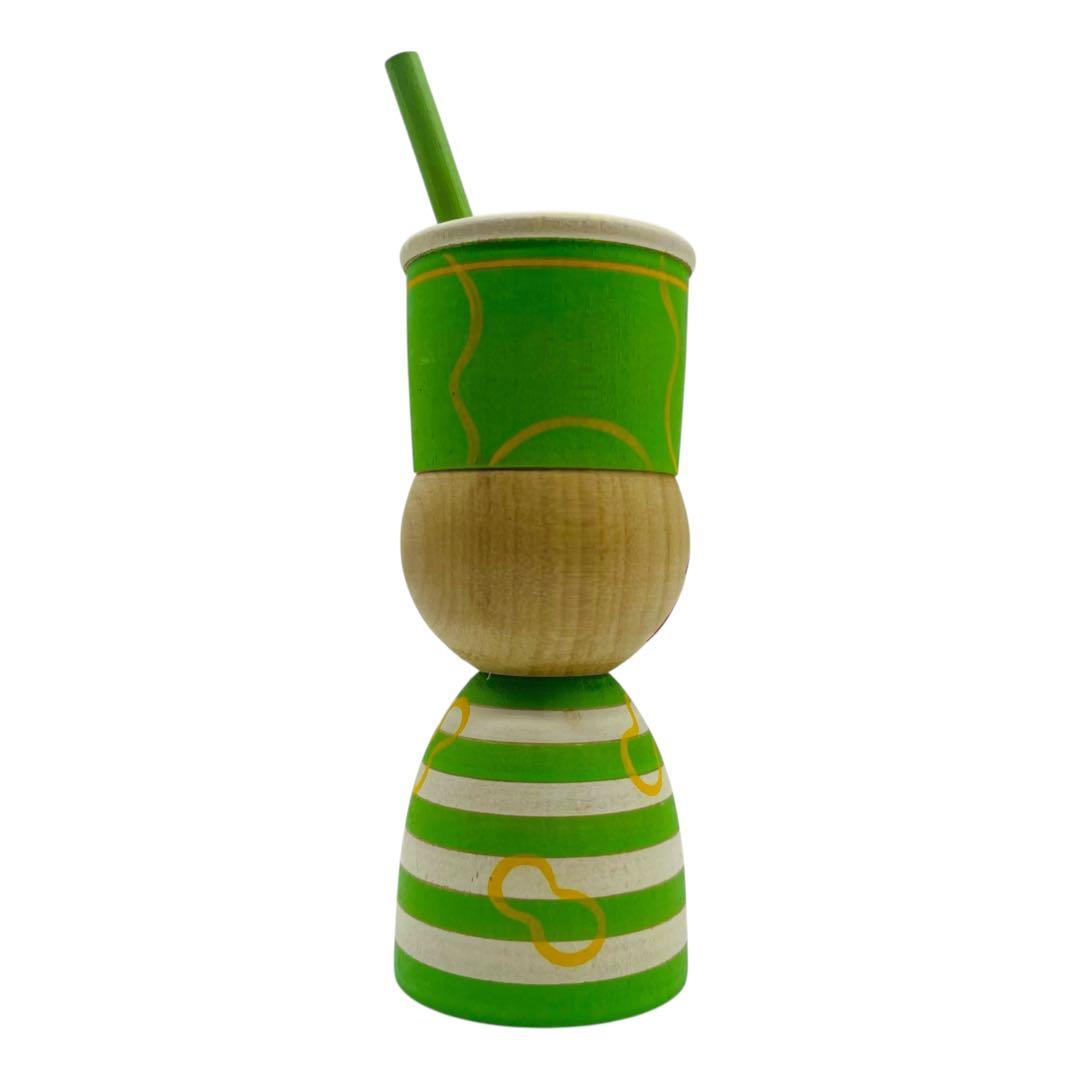 限定✨美品✨こけし　平賀輝幸　ずんだ茶寮　コラボ　ずんだシェイク