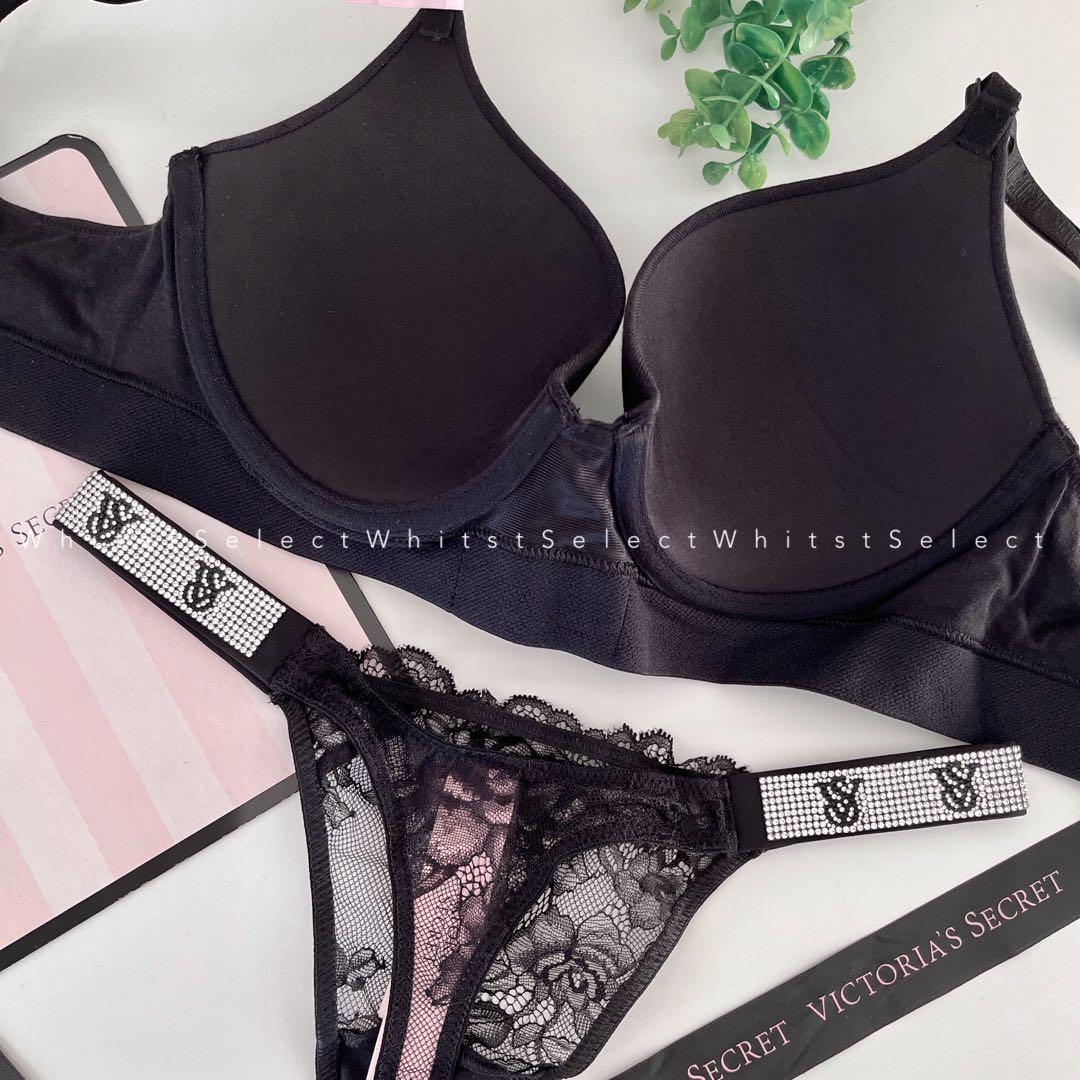 【３２Ｃ／ＸＳ】ブラ＆シャインパッチソング　Victoria's Secret