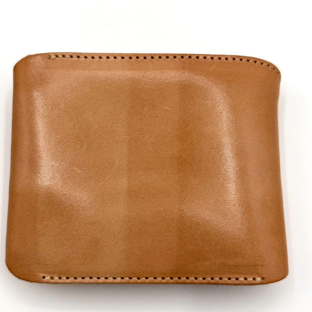 未使用品✨レッドムーン MID LINE ショートウォレット ヌメ革 小銭入れ有